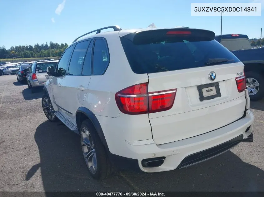 2013 BMW X5 xDrive50I VIN: 5UXZV8C5XD0C14841 Lot: 40477770