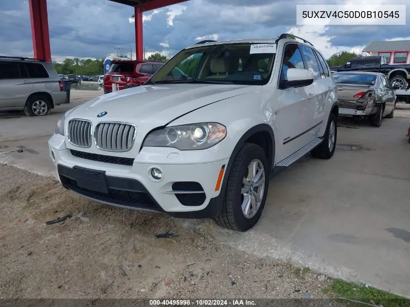 2013 BMW X5 xDrive35I/xDrive35I Premium/xDrive35I Sport Activity VIN: 5UXZV4C50D0B10545 Lot: 40495998