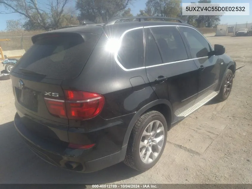 2013 BMW X5 xDrive35I/xDrive35I Premium/xDrive35I Sport Activity VIN: 5UXZV4C55D0E02532 Lot: 40512789