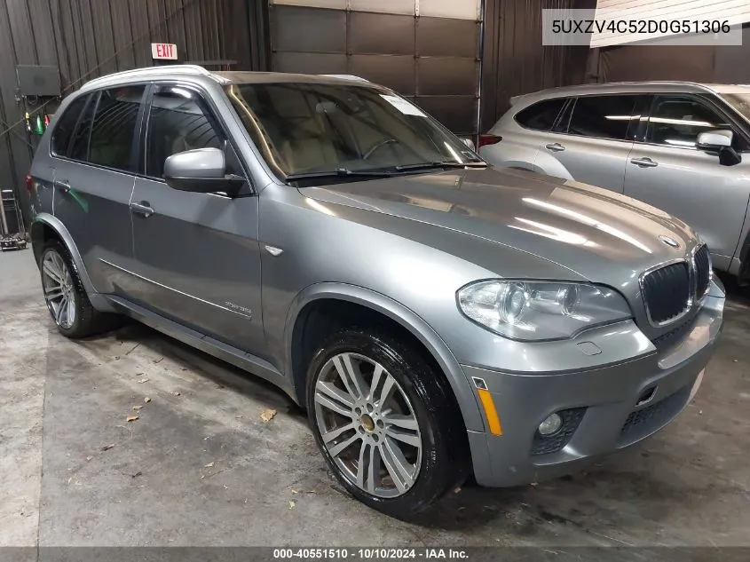 2013 BMW X5 xDrive35I/xDrive35I Premium/xDrive35I Sport Activity VIN: 5UXZV4C52D0G51306 Lot: 40551510