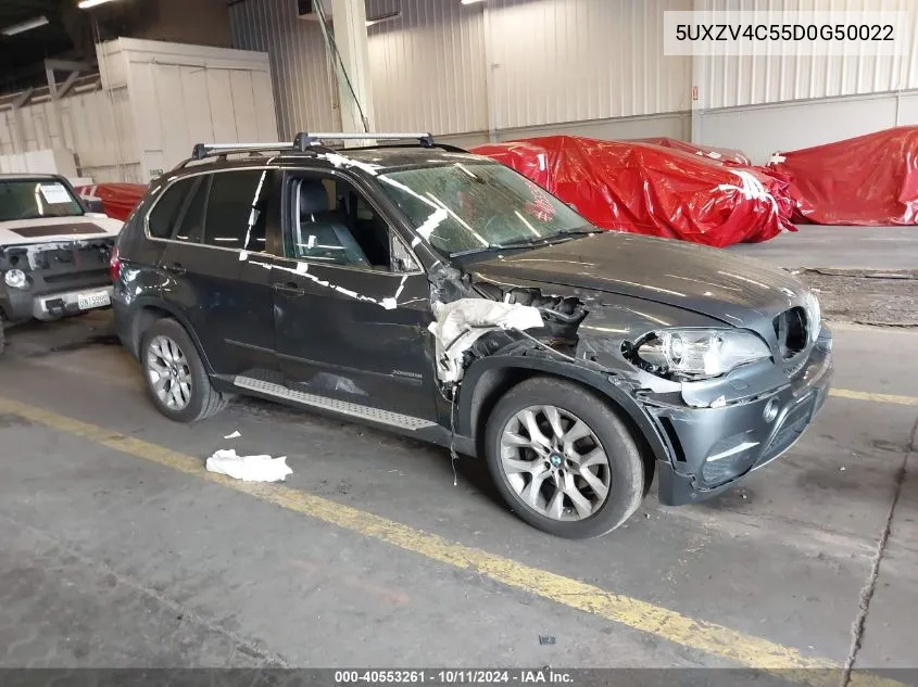 2013 BMW X5 xDrive35I VIN: 5UXZV4C55D0G50022 Lot: 40553261