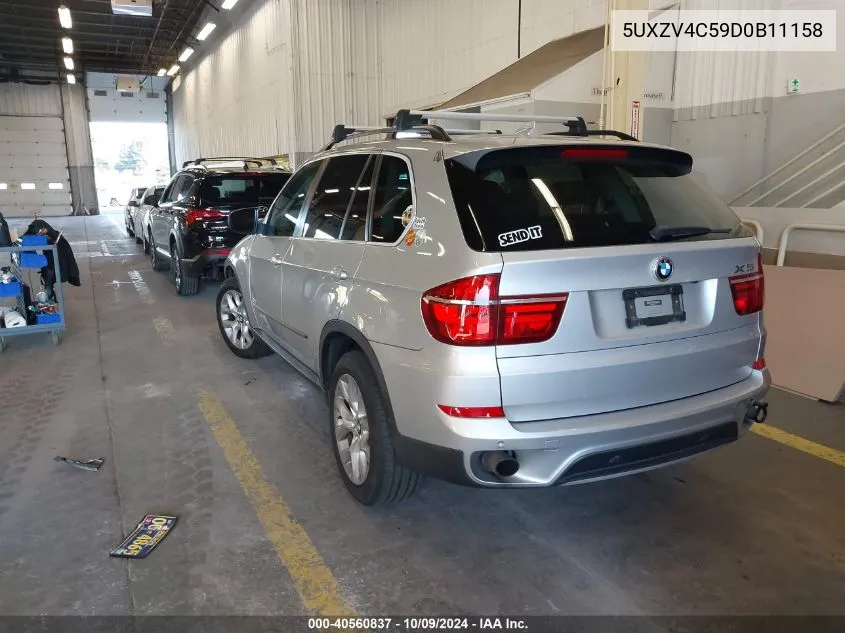 2013 BMW X5 xDrive35I/xDrive35I Premium/xDrive35I Sport Activity VIN: 5UXZV4C59D0B11158 Lot: 40560837