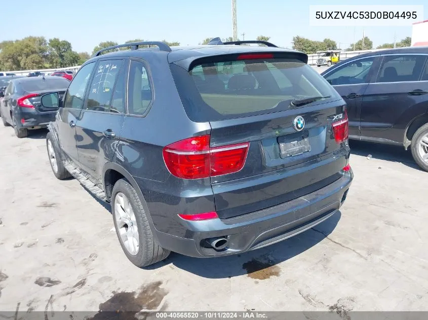 2013 BMW X5 xDrive35I VIN: 5UXZV4C53D0B04495 Lot: 40565520