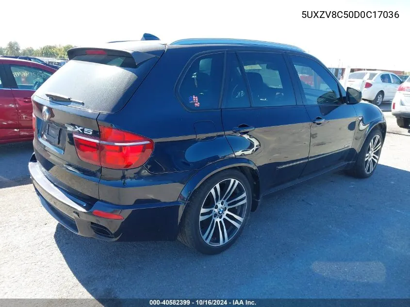 2013 BMW X5 xDrive50I VIN: 5UXZV8C50D0C17036 Lot: 40582399