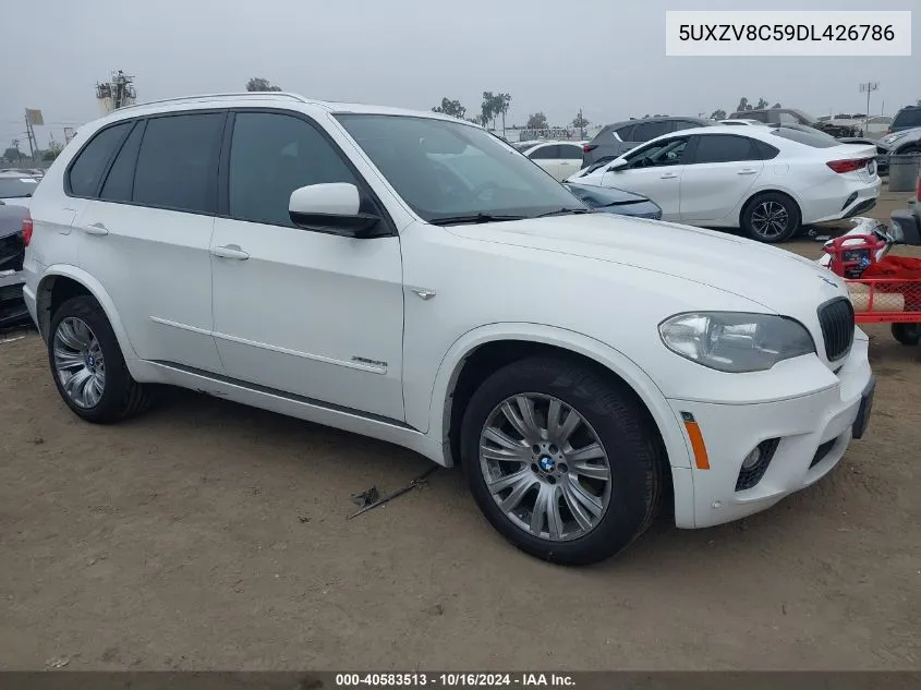 2013 BMW X5 xDrive50I VIN: 5UXZV8C59DL426786 Lot: 40583513