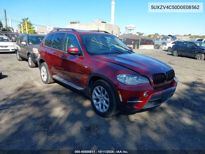 2013 BMW X5 xDrive35I/xDrive35I Premium/xDrive35I Sport Activity VIN: 5UXZV4C50D0E08562 Lot: 40588811