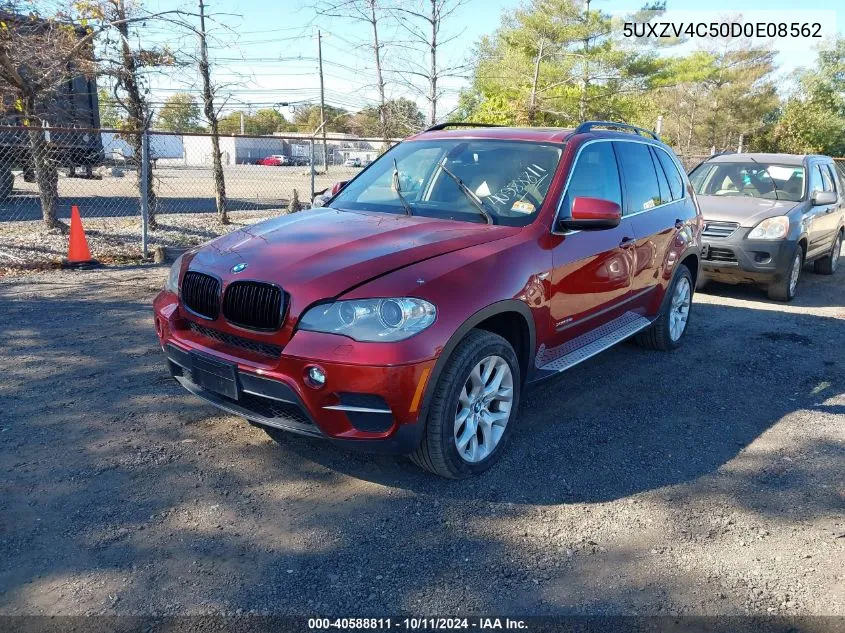 2013 BMW X5 xDrive35I/xDrive35I Premium/xDrive35I Sport Activity VIN: 5UXZV4C50D0E08562 Lot: 40588811