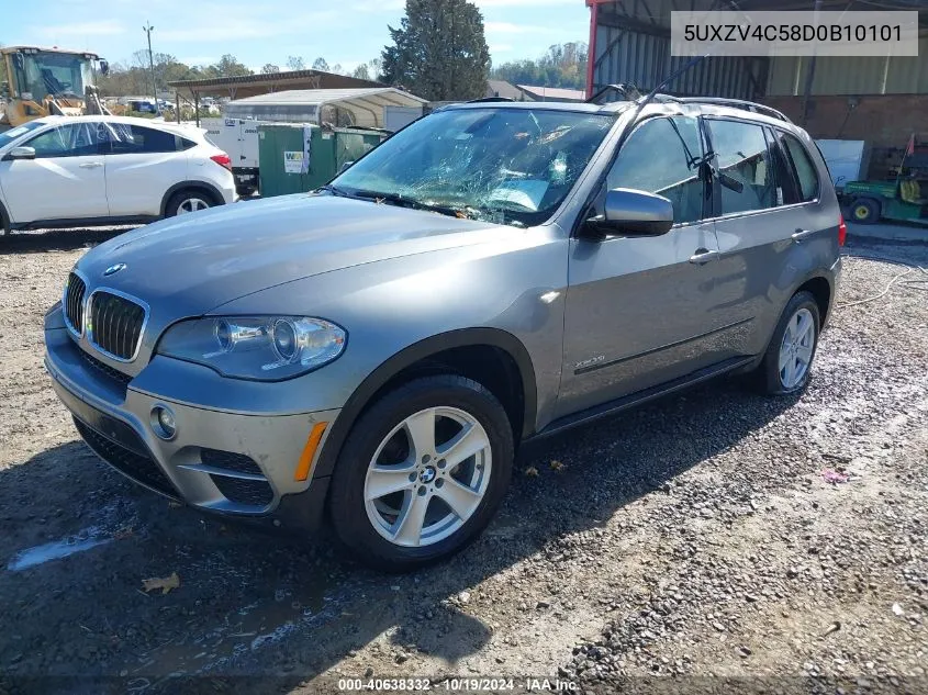 2013 BMW X5 xDrive35I/xDrive35I Premium/xDrive35I Sport Activity VIN: 5UXZV4C58D0B10101 Lot: 40638332