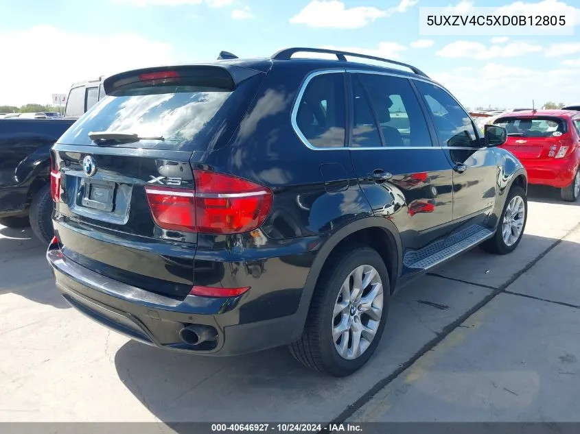 2013 BMW X5 xDrive35I/xDrive35I Premium/xDrive35I Sport Activity VIN: 5UXZV4C5XD0B12805 Lot: 40646927