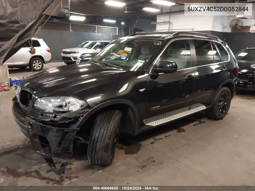 2013 BMW X5 xDrive35I/xDrive35I Premium/xDrive35I Sport Activity VIN: 5UXZV4C52D0G52844 Lot: 40669650