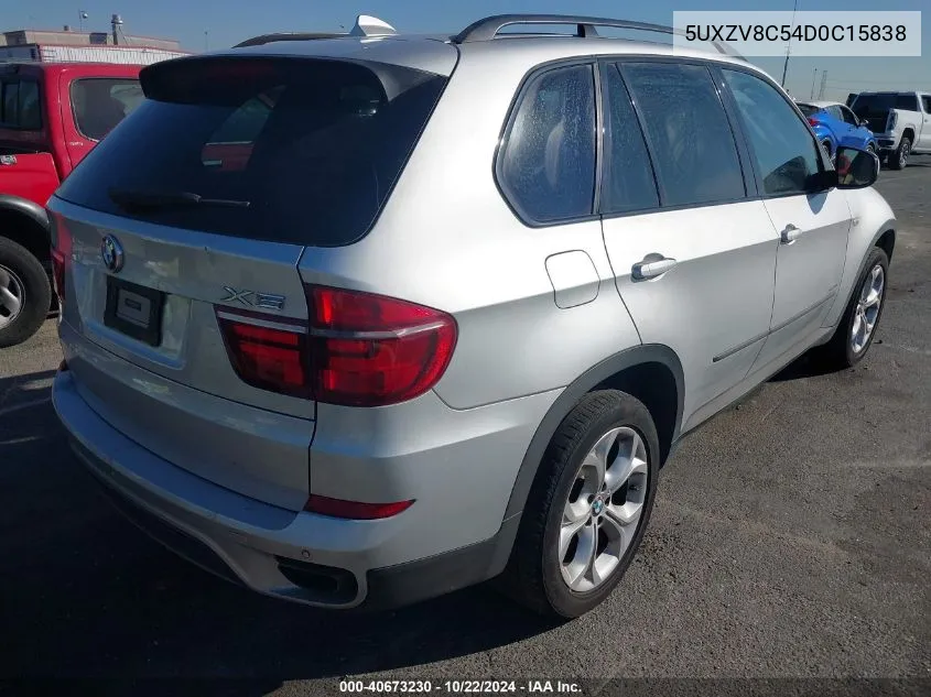 2013 BMW X5 xDrive50I VIN: 5UXZV8C54D0C15838 Lot: 40673230