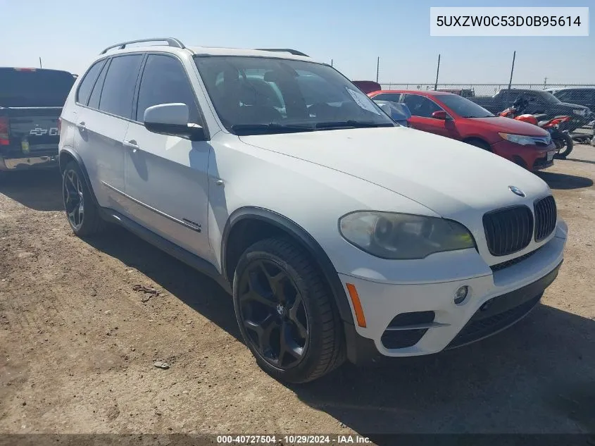 2013 BMW X5 xDrive35D VIN: 5UXZW0C53D0B95614 Lot: 40727504