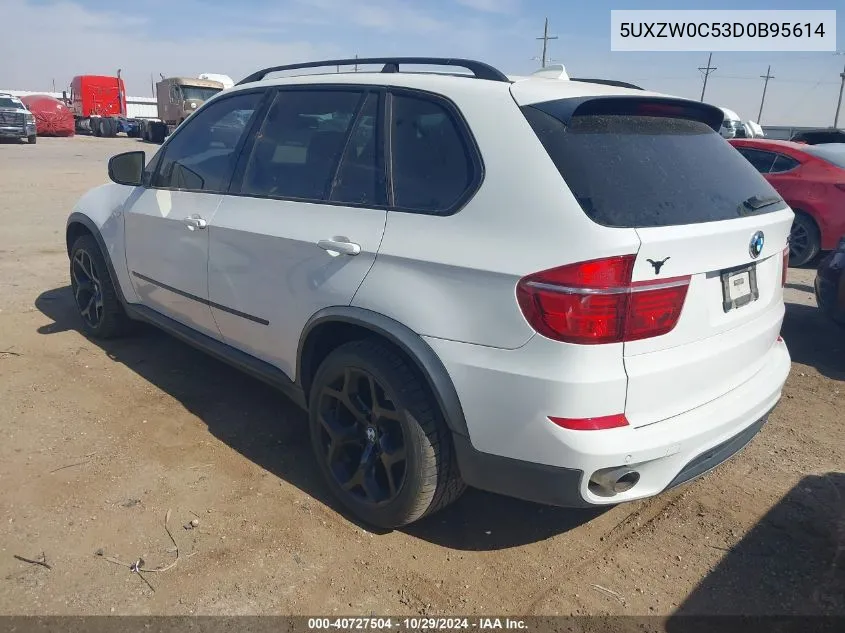 2013 BMW X5 xDrive35D VIN: 5UXZW0C53D0B95614 Lot: 40727504