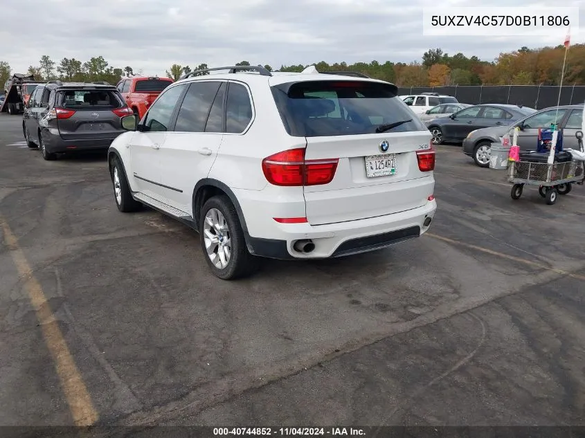 2013 BMW X5 xDrive35I/xDrive35I Premium/xDrive35I Sport Activity VIN: 5UXZV4C57D0B11806 Lot: 40744852