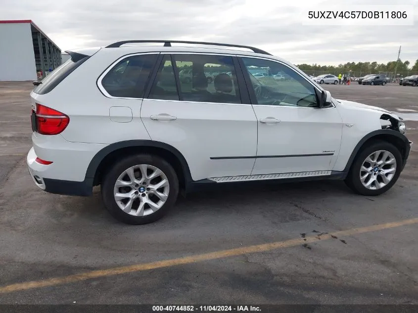 2013 BMW X5 xDrive35I/xDrive35I Premium/xDrive35I Sport Activity VIN: 5UXZV4C57D0B11806 Lot: 40744852