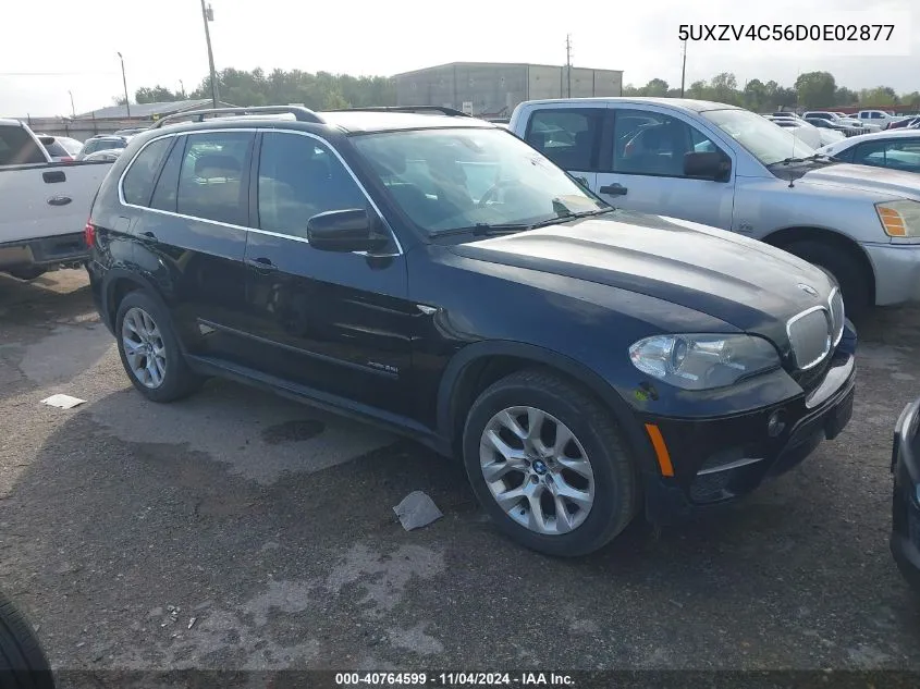 2013 BMW X5 VIN: 5UXZV4C56D0E02877 Lot: 40764599