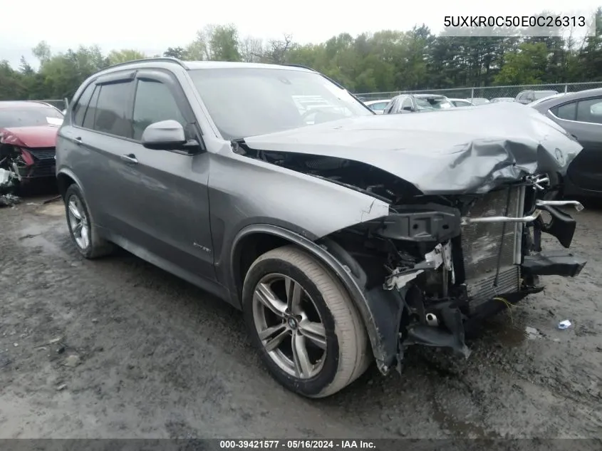 2014 BMW X5 xDrive35I VIN: 5UXKR0C50E0C26313 Lot: 39421577