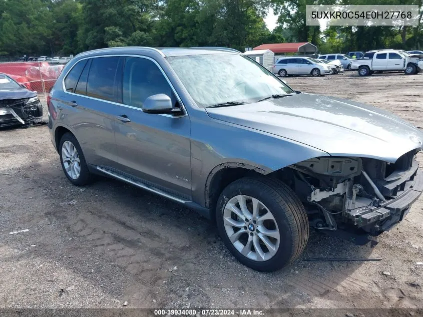 5UXKR0C54E0H27768 2014 BMW X5 xDrive35I