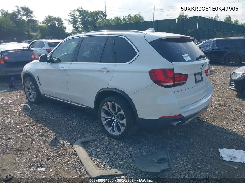 5UXKR0C51E0K49905 2014 BMW X5 xDrive35I