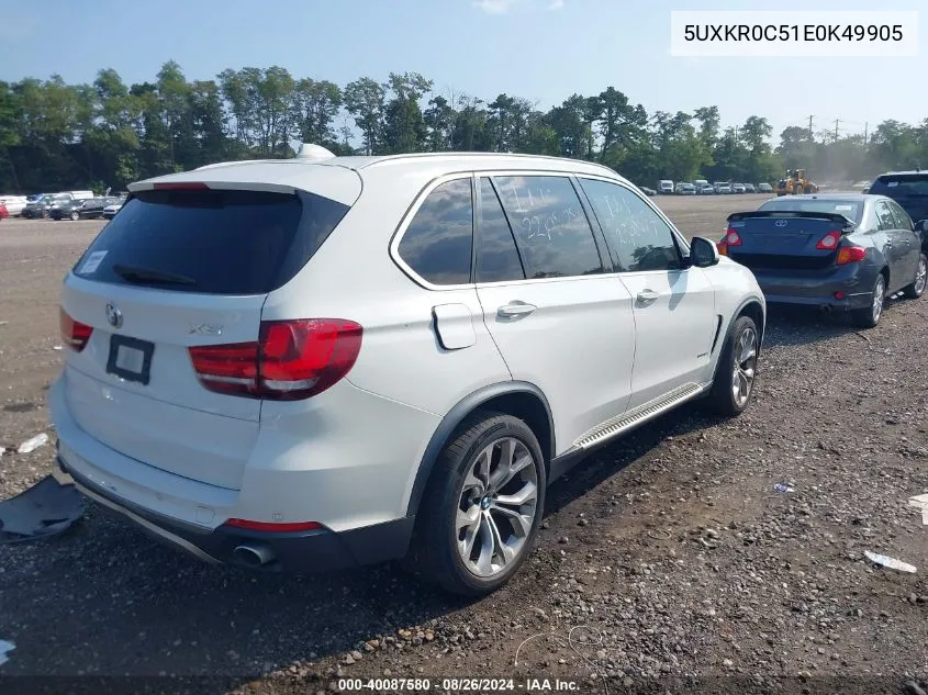 5UXKR0C51E0K49905 2014 BMW X5 xDrive35I