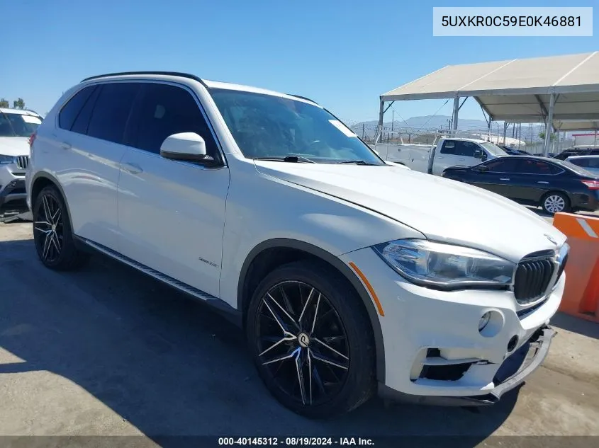 5UXKR0C59E0K46881 2014 BMW X5 xDrive35I