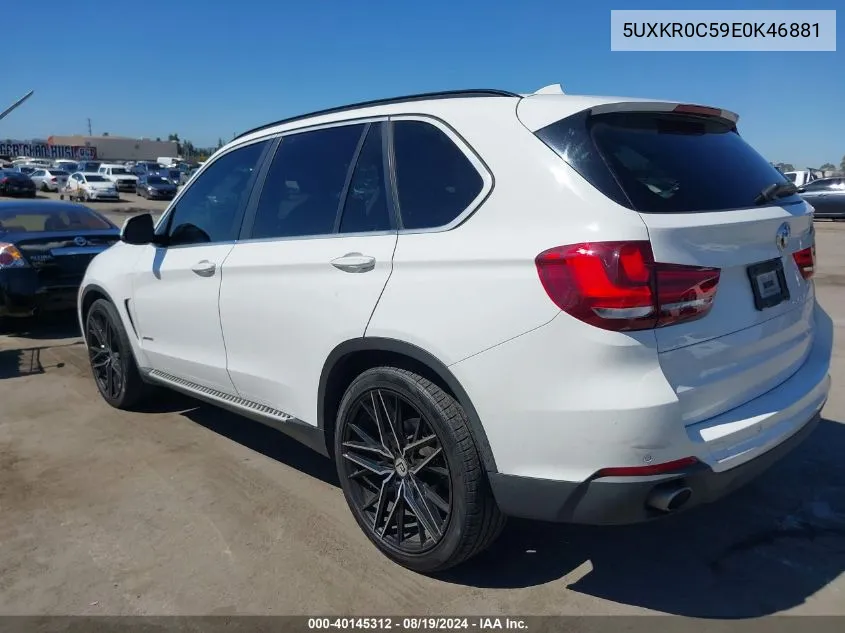 5UXKR0C59E0K46881 2014 BMW X5 xDrive35I