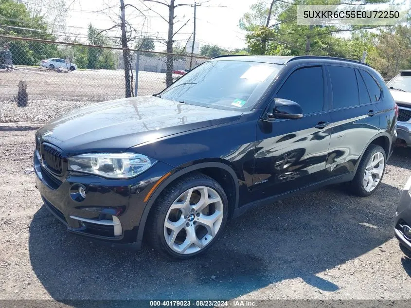 2014 BMW X5 xDrive50I VIN: 5UXKR6C55E0J72250 Lot: 40179023