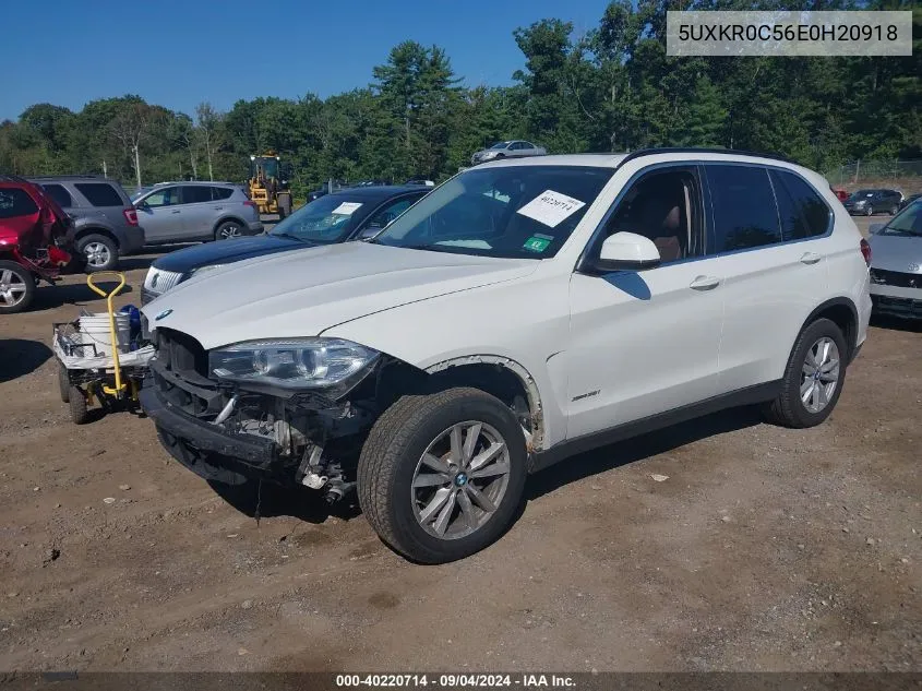 5UXKR0C56E0H20918 2014 BMW X5 xDrive35I