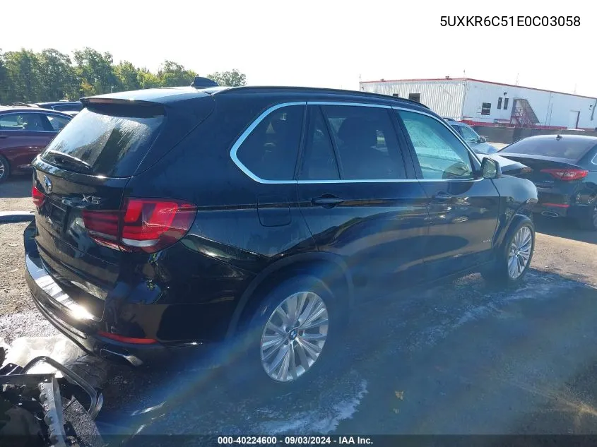 5UXKR6C51E0C03058 2014 BMW X5 xDrive50I