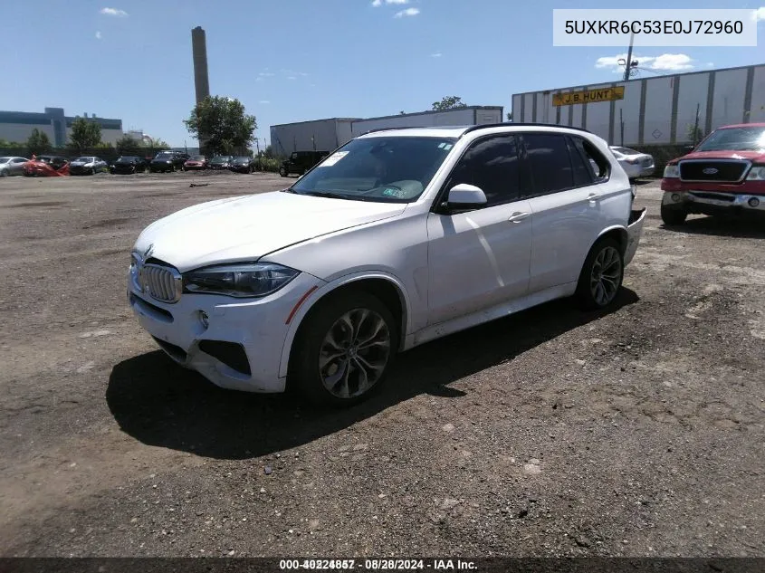 5UXKR6C53E0J72960 2014 BMW X5 xDrive50I