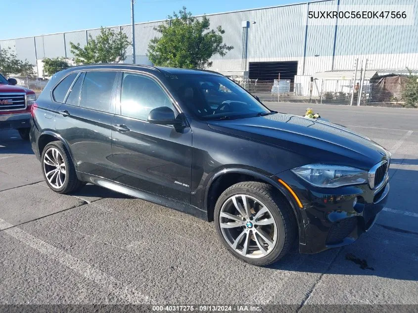 2014 BMW X5 xDrive35I VIN: 5UXKR0C56E0K47566 Lot: 40317275