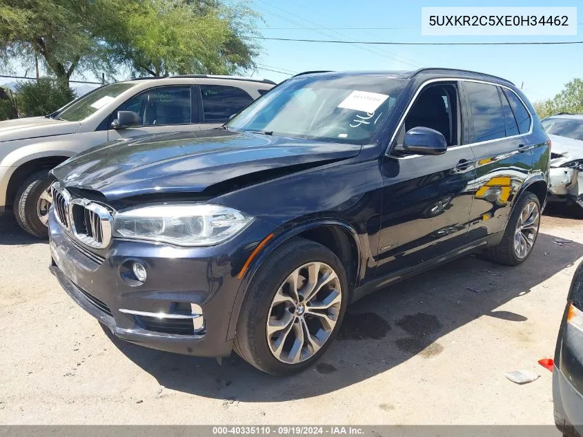 5UXKR2C5XE0H34462 2014 BMW X5 Sdrive35I