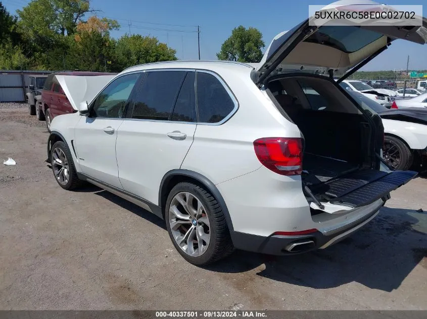 5UXKR6C58E0C02702 2014 BMW X5 xDrive50I