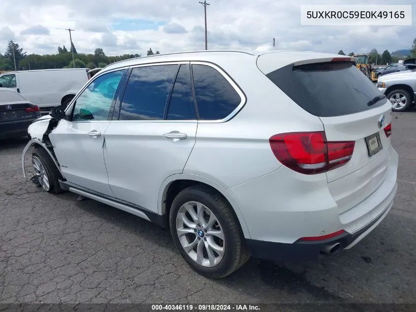 5UXKR0C59E0K49165 2014 BMW X5 xDrive35I