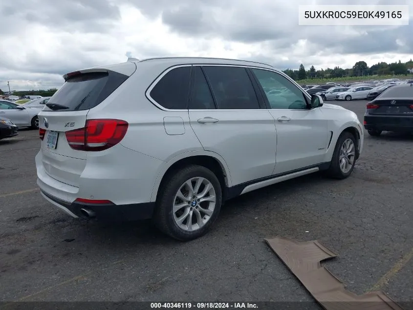 5UXKR0C59E0K49165 2014 BMW X5 xDrive35I