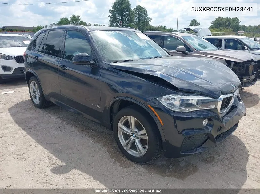 2014 BMW X5 xDrive35I VIN: 5UXKR0C5XE0H28441 Lot: 40395381