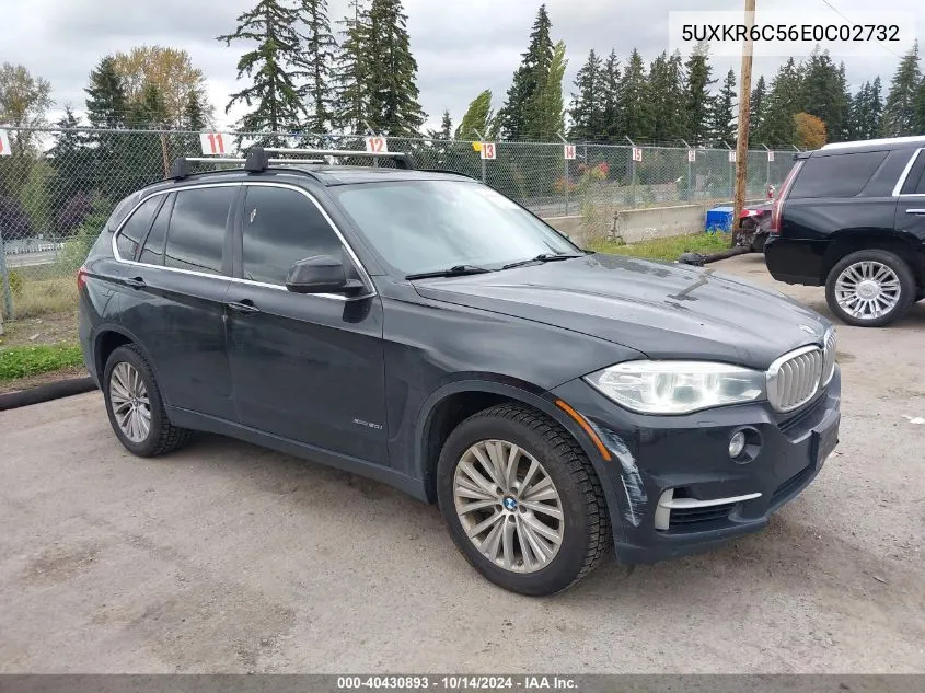 2014 BMW X5 xDrive50I VIN: 5UXKR6C56E0C02732 Lot: 40430893