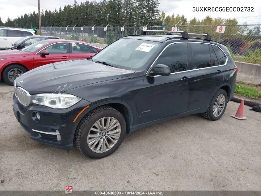 2014 BMW X5 xDrive50I VIN: 5UXKR6C56E0C02732 Lot: 40430893