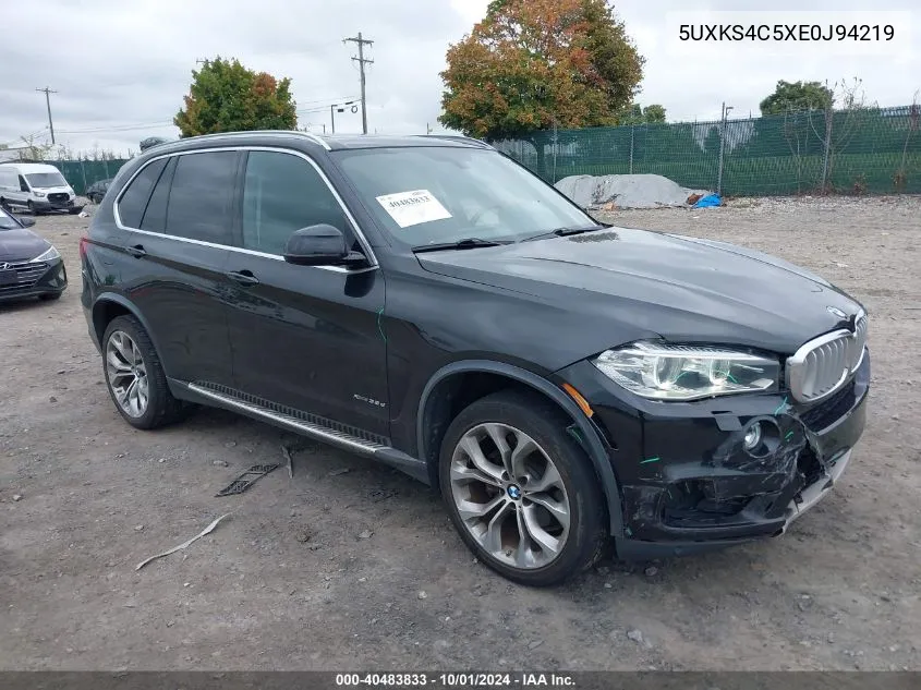 2014 BMW X5 xDrive35D VIN: 5UXKS4C5XE0J94219 Lot: 40483833