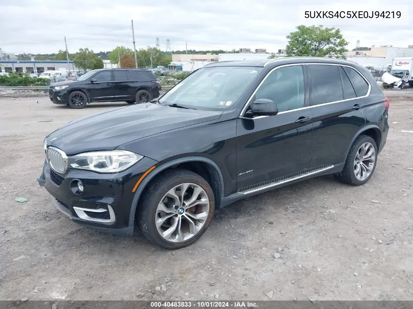 2014 BMW X5 xDrive35D VIN: 5UXKS4C5XE0J94219 Lot: 40483833