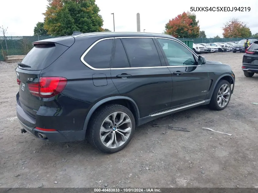 2014 BMW X5 xDrive35D VIN: 5UXKS4C5XE0J94219 Lot: 40483833