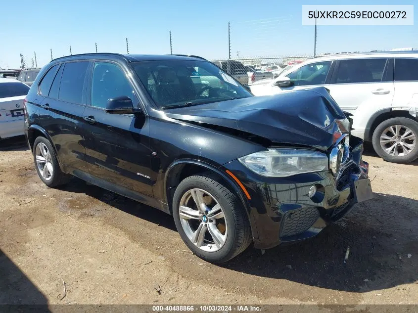 2014 BMW X5 Sdrive35I VIN: 5UXKR2C59E0C00272 Lot: 40488866