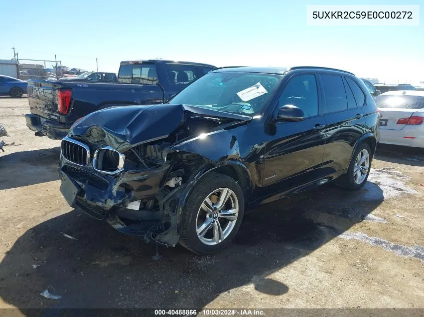 2014 BMW X5 Sdrive35I VIN: 5UXKR2C59E0C00272 Lot: 40488866