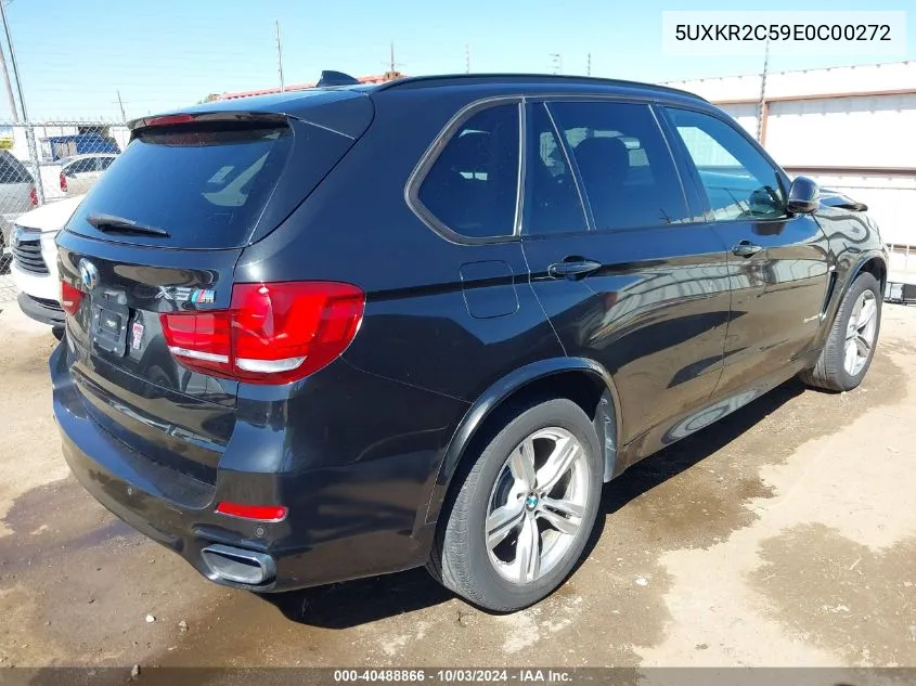 2014 BMW X5 Sdrive35I VIN: 5UXKR2C59E0C00272 Lot: 40488866