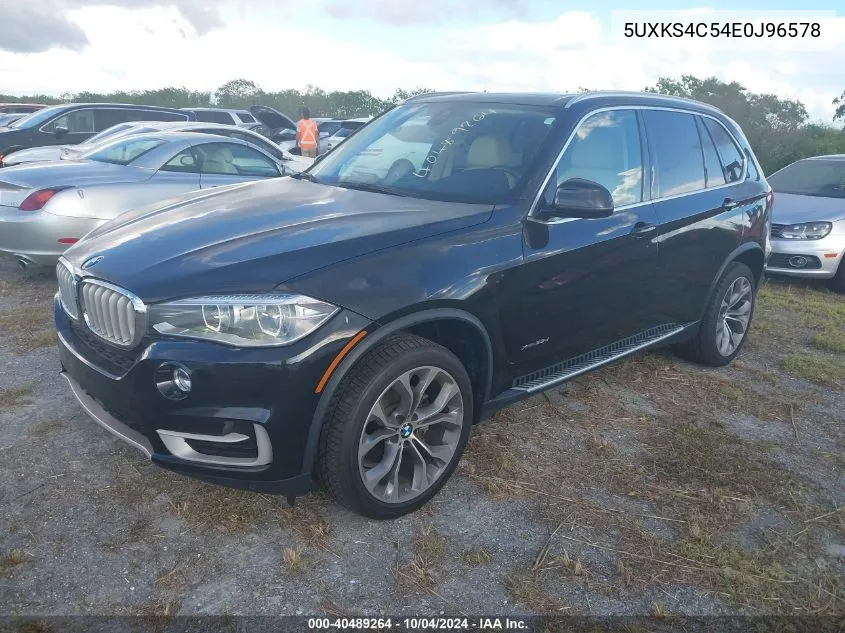 2014 BMW X5 xDrive35D VIN: 5UXKS4C54E0J96578 Lot: 40489264