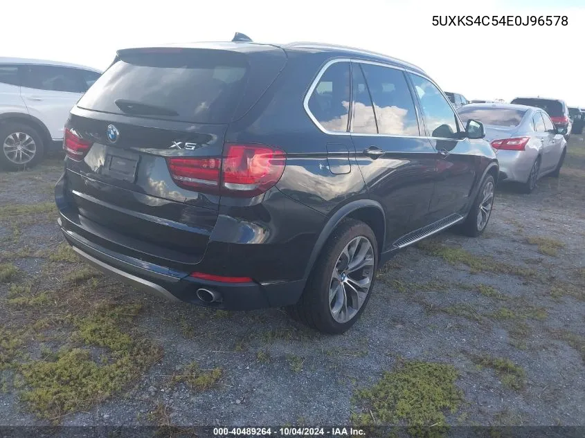 2014 BMW X5 xDrive35D VIN: 5UXKS4C54E0J96578 Lot: 40489264