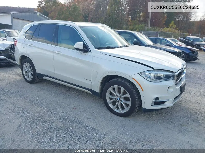 2014 BMW X5 xDrive35I VIN: 5UXKR0C55E0C24685 Lot: 40497079