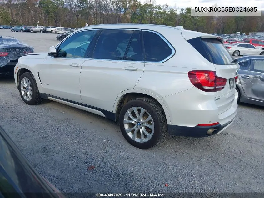 2014 BMW X5 xDrive35I VIN: 5UXKR0C55E0C24685 Lot: 40497079