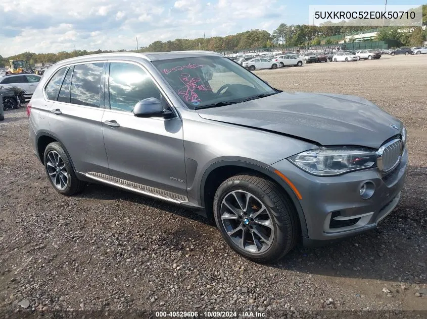 2014 BMW X5 xDrive35I VIN: 5UXKR0C52E0K50710 Lot: 40529606