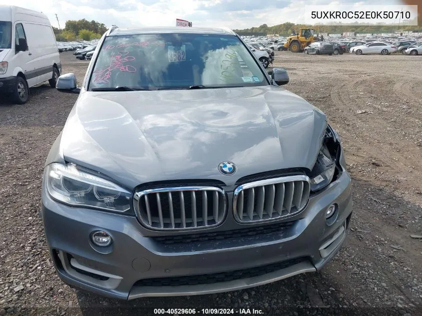 2014 BMW X5 xDrive35I VIN: 5UXKR0C52E0K50710 Lot: 40529606